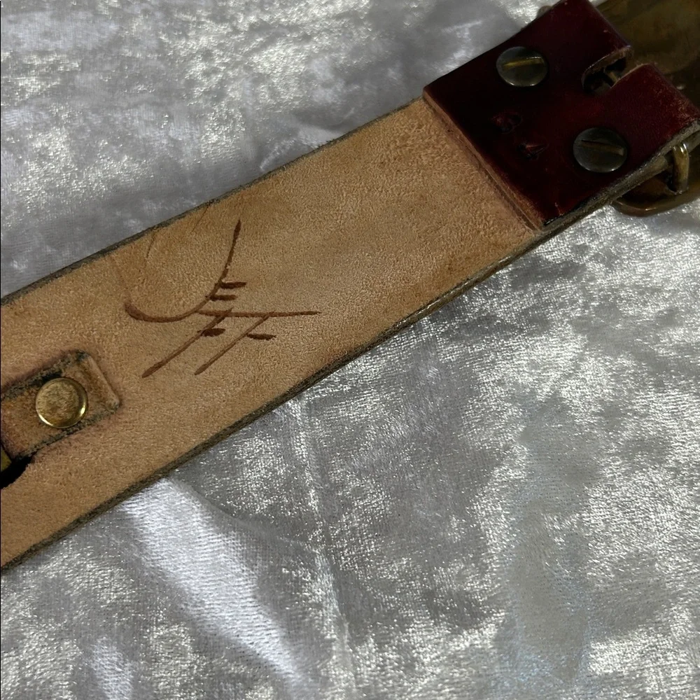 HAND MADE LEATHER BELT L